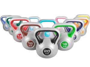 Kettlebell Stylish umplut cu ciment 2-20kg — miniatura 1