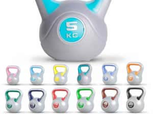 Kettlebell Stylish umplut cu ciment 2-20kg — miniatura 7