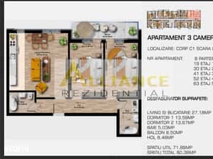 Apartament, 79 m²,  — miniatura 5