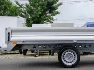 Remorca CARGO 1 ax 1300kg,aluminiu,RAR Gratuit 300x160,made in RO — miniatura 2