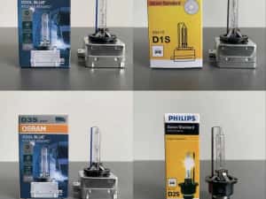 SET Becuri xenon D1S D2S D3S 4300K 5500K Philips XenStart OSRAM CBI