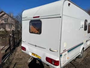 Rulota Swift Charisma 2002 neinmatriculata boiler gaz, acumulator baie mare cabina dus plastic — miniatura 2