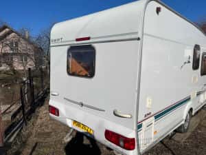 Rulota Swift Charisma 2002 neinmatriculata boiler gaz, acumulator baie mare cabina dus plastic — miniatura 10