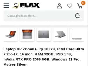 Super pret! HP ZBook Fury 16 G1i/ Intel Core Ultra 7 255HX — miniatura 10