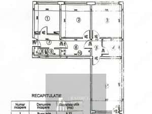 Apartament 3 camere 71 mp etaj 2 Turnu Magurele / Grand arena — miniatura 3