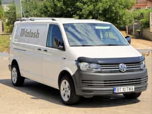 VW Transporter T6 varianta lungă,de marfă,2.0 Tdi ,euro 6,150 cp,2 locuri,2018,dubă personală,servis la zi,vopsea Originală,senzori parcare+camere ‼️
