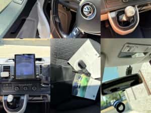 VW Transporter T6 varianta lungă,de marfă,2.0 Tdi ,euro 6,150 cp,2 locuri,2018,dubă personală,servis la zi,vopsea Originală,senzori parcare+camere ‼️ — miniatura 6