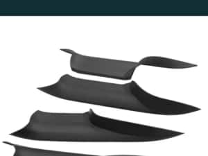 Maner trim interior sofer stanga dreapta spate Bmw seria 7 F01 F02 740 — miniatura 3