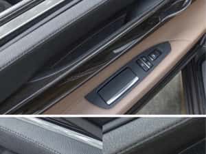 Maner trim interior sofer stanga dreapta spate Bmw seria 7 F01 F02 740 — miniatura 8