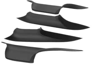 Maner trim interior sofer stanga dreapta spate Bmw seria 7 F01 F02 740 — miniatura 10