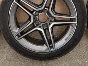 Jante originale Mercedes C-Class AMG R18 + Continental PremiumContact 7 - in doua dimensiuni — miniatura 3