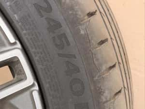 Jante originale Mercedes C-Class AMG R18 + Continental PremiumContact 7 - in doua dimensiuni — miniatura 6