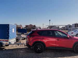 Remorca 750 kg doua axe  Repo,auto,moto,atv,nr rosu, asigurare RAR Nou — miniatura 6