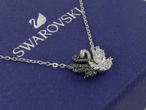 Lănțișor Swarovski Swan / Lebădă - nou, in cutie