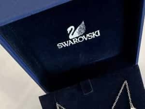 Lănțișor Swarovski Swan / Lebădă - nou, in cutie — miniatura 6
