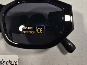 Ochelari de soare Versace Medusa Biggie, 21008, Black, Made in Italy — miniatura 4