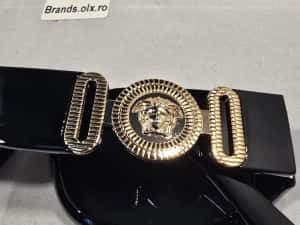 Ochelari de soare Versace Medusa Biggie, 21008, Black, Made in Italy — miniatura 6