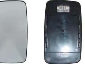 Geam oglinda Mercedes Sprinter 1995-2006 Volkswagen LT 1996-2005 sticla crom oglinda cu incalzire convexa Stanga — miniatura 2