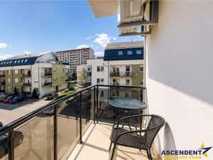 Garsoniera luminoasa, regim vila, terasa, aer conditionat, parcare, Tr — miniatura 6