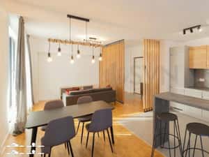 Apartament 3 camere cu terasa generoasa si loc de parcare inclus Banea — miniatura 3