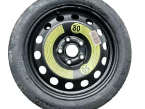Janta Roata Rezerva Slim 5x112 T125 70 R16 16 3,5Jx16 H2 ET25,5 Seat Toledo 3 2005 - 2009 Cod 1K0601027S 1K0601027AL [B4223]