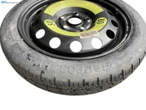 Janta Roata Rezerva Slim 5x112 T125 70 R16 16 3,5Jx16 H2 ET25,5 Seat Toledo 3 2005 - 2009 Cod 1K0601027S 1K0601027AL [B4223] — miniatura 4