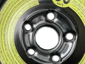 Janta Roata Rezerva Slim 5x112 T125 70 R16 16 3,5Jx16 H2 ET25,5 Seat Toledo 3 2005 - 2009 Cod 1K0601027S 1K0601027AL [B4223] — miniatura 5