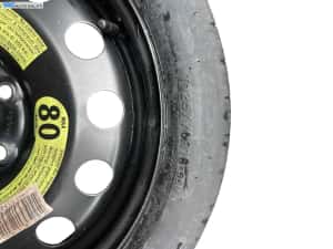 Janta Roata Rezerva Slim 5x112 T125 70 R16 16 3,5Jx16 H2 ET25,5 Seat Toledo 3 2005 - 2009 Cod 1K0601027S 1K0601027AL [B4223] — miniatura 6