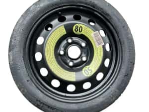 Janta Roata Rezerva Slim 5x112 T125 70 R16 16 3,5Jx16 H2 ET25,5 Seat Toledo 3 2005 - 2009 Cod 1K0601027S 1K0601027AL [B4223] — miniatura 7