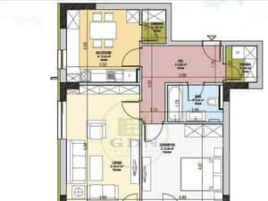 Apartament 2 camere Urban Residence (Tractorul) — miniatura 4