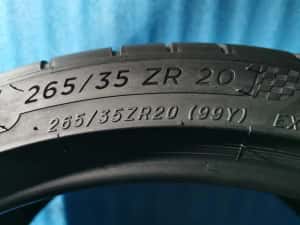 265/35 ZR20 - michelin 2 bucati — miniatura 3