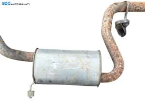 Toba Teava Intermediara Finala Evacuare Esapament Traseu Complet Volkswagen Touran 1T1 1T2 2.0 TDI 2003 - 2010 Cod 1K0253411B 1K0120B 1K0253611C — miniatura 2