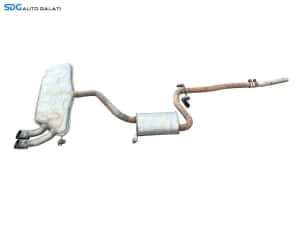 Toba Teava Intermediara Finala Evacuare Esapament Traseu Complet Volkswagen Touran 1T1 1T2 2.0 TDI 2003 - 2010 Cod 1K0253411B 1K0120B 1K0253611C — miniatura 7