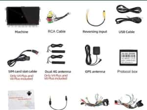 Navigatie 2GB Carplay VW Golf Passat cc Touran Tiguan Polo Tiguan T5 — miniatura 10