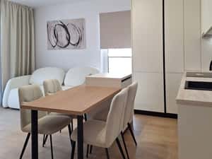 Apartament 3 camere ultramodern, terasa  25 mp ,lift Floresti central. — miniatura 6