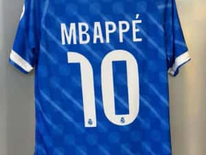 Tricou RM Mbappe 10 blue 25/26 — miniatura 4