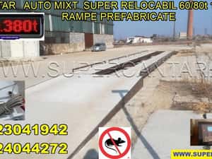 Cantar Auto 60t-80t Nou MIXT 42cm SUPER RELOCABIL — miniatura 9