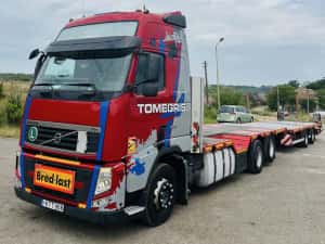Platforma utilaje Volvo 6x2 / remorca Wielton ( se vand si separat )