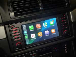 OFERTA - Navigatie GPS Android 15 Dedicata BMW Seria 5 E39 Seria 7 E38 - QLed DSP 4G Carplay Android Auto — miniatura 9