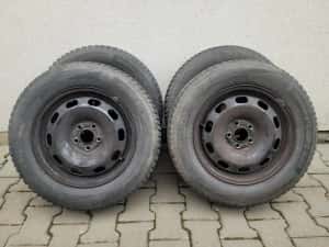 Janta Tabla cu Anvelope Iarna Hankook 195/65 R15 — miniatura 3