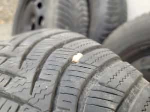 Janta Tabla cu Anvelope Iarna Hankook 195/65 R15 — miniatura 4