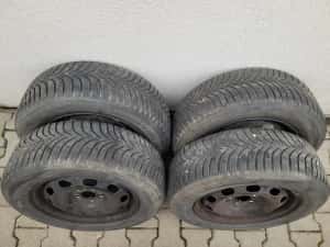 Janta Tabla cu Anvelope Iarna Hankook 195/65 R15 — miniatura 8