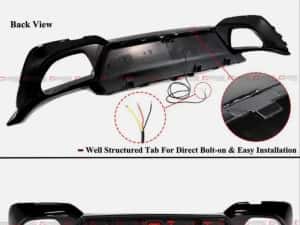 Difuzor ornament Evacuare   BMW G20 G21 cu stop led — miniatura 6