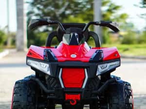 ATV electric pt. 2 copii 4x4 Kinderauto SuperOffroad V2, 4x45W 12V RED — miniatura 8
