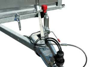 Remorca REPO QRDS 2600 x 1350 x 390 mm dublu ax 750 kg — miniatura 3