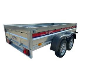 Remorca REPO QRDS 2600 x 1350 x 390 mm dublu ax 750 kg — miniatura 9