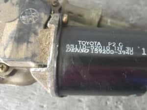 ansamblu stergatoare motoras toyota yaris 1999-2005 85110-52010 159200-3940 — miniatura 4