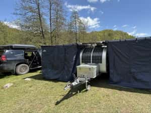 Mini Rulota Off-Road Teardrop Kuoka Offline — miniatura 3
