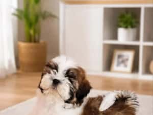catelusi shih tzu de 8 saptamani