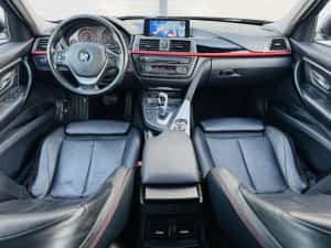 BMW 320d xDrive 4x4  M-Power 184CP Automat 2013 E5 Faruri Laser Navigatie Piele PrimPropietar. Foarte intretinut. — miniatura 6